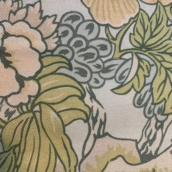 Chinoiserie Floral Lumbar Pillow Covers 12x20 - Picture 5 of 5
